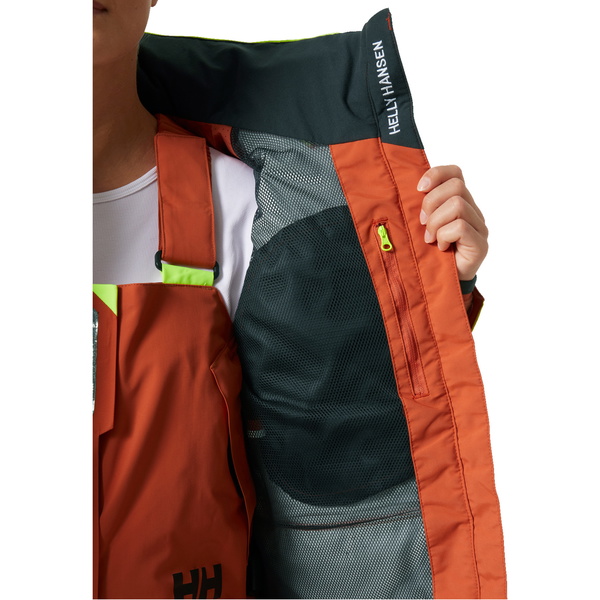 2023 Helly Hansen Womens Pier 3.0 Sailing Jacket 34177 - Terracotta